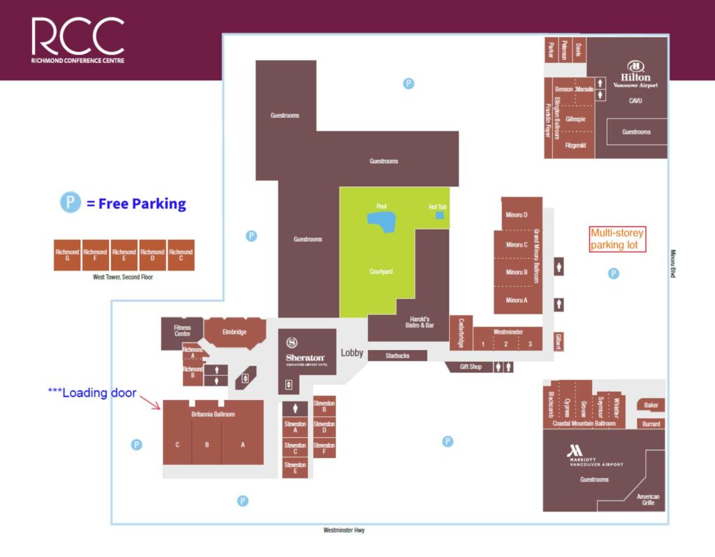 SCW Loading and Parking Map